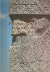 Okładka książki Polska rzeźba pomnikowa w latach 1945-1995 Irena Grzesiuk-Olszewska