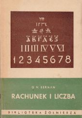 Okładka książki Rachunek i liczba G. N. Berman