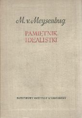 Okładka książki Pamiętnik idealistki Malwida von Meysenbug