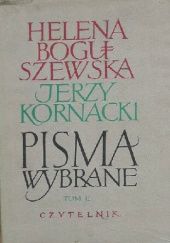 Okładka książki Pisma wybrane: Tom II Helena Boguszewska, Jerzy Kornacki