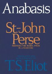 Okładka książki Anabasis: a poem Saint-John Perse