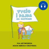 Okładka książki Tycio i Pajda na zakupach Aleksandra Artymowska, Agata Dębicka-Cieszyńska