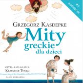 Okładka książki Mity greckie dla dzieci Grzegorz Kasdepke