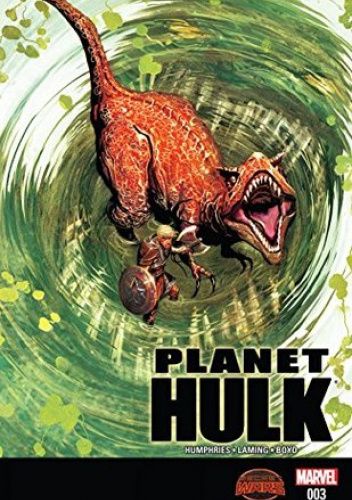 Okładki książek z cyklu Planet Hulk (2015)