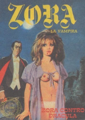 Okładki książek z cyklu Zora: La Vampira