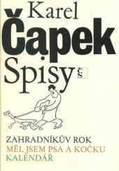 Okładka książki Spisy XII Karel Čapek