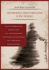 Okładka książki Opowieści historyczne z XVI wieku Jacek Karol Grzybowski