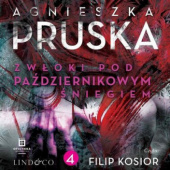 Okładka książki Zwłoki pod październikowym śniegiem Agnieszka Pruska
