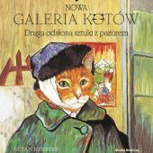 Okładka książki Galeria kotów. Druga odsłona sztuki z pazurem Susan Herbert
