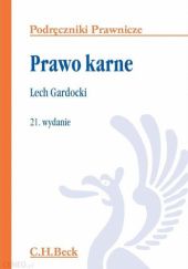Okładka książki Prawo karne Lech Gardocki