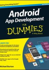 Okładka książki Android app development for dummies Michael Burton