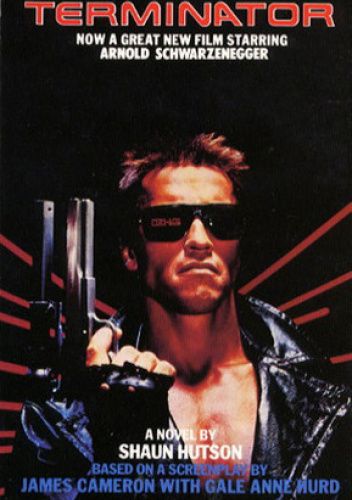Okładki książek z serii Terminator Books