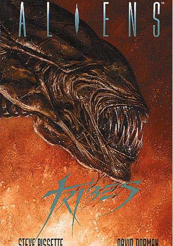 Okładki książek z serii Aliens Books
