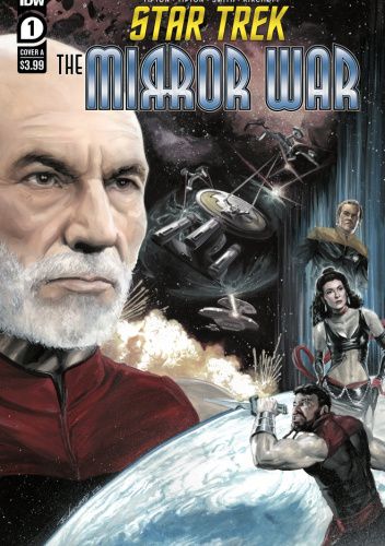 Okładki książek z cyklu Star Trek: The Mirror War