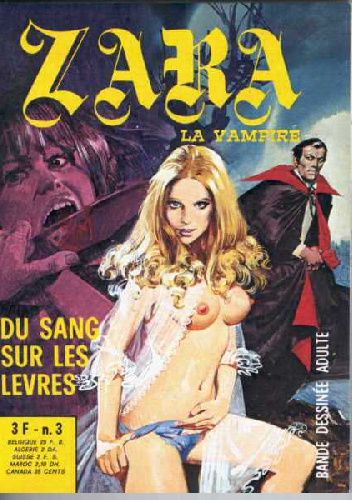 Okładki książek z cyklu Zora: La Vampira