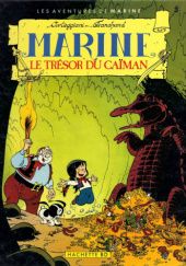Okładka książki Marine: Le trésor du caïman Francois Corteggiani, Pierre Tranchand