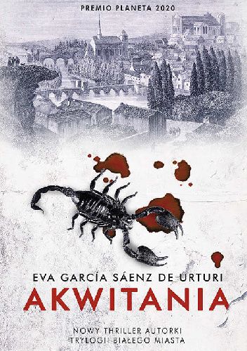 Okładka książki Akwitania Eva García Sáenz de Urturi
