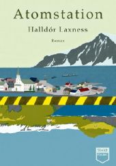 Okładka książki Atomstation Halldór Kiljan Laxness
