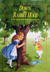 Okładka książki Down the Rabbit Hole Elsa Knight Bruno