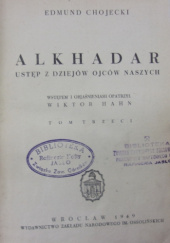 Okładka książki Alkhadar Edmund Chojecki