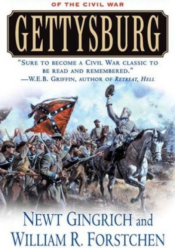 Okładki książek z cyklu The Gettysburg Trilogy