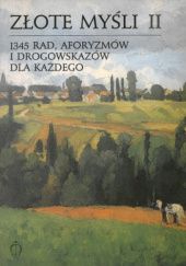 Okładka książki Złote myśli 2 Antoni Kajzerek