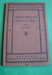 Okładka książki Siedmiu przeciw Tebom Ajschylos