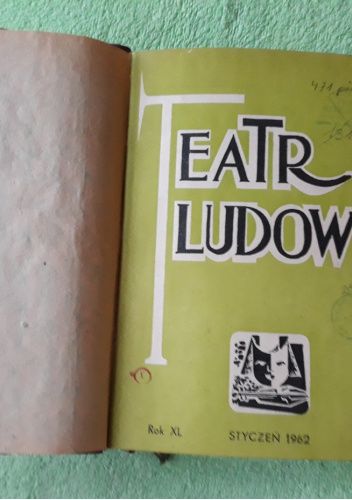 TEATR LUDOWY miesięcznik Związku Teatrów Amatorskich rocznik 1962. pdf chomikuj