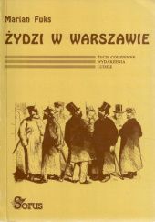Okładka książki Żydzi w Warszawie Marian Fuks