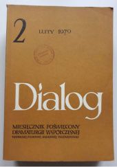 Okładka książki Dialog, nr 2/ luty 1979 praca zbiorowa