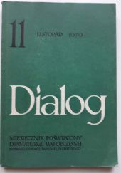 Okładka książki Dialog, nr 11 / listopad 1979 praca zbiorowa
