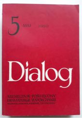Okładka książki Dialog, nr 5 / maj 1980 praca zbiorowa