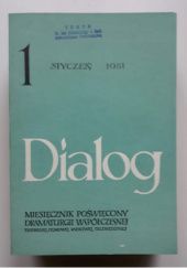 Okładka książki Dialog, nr 2 / styczeń 1981 praca zbiorowa