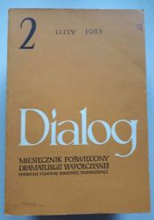 Okładka książki Dialog, nr 2 / luty 1983 praca zbiorowa