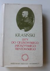 Okładka książki Listy do Augusta Cieszkowskiego, Edwarda Jaroszyńskiego, Bronisława Trentowskiego. tom 2. Zygmunt Krasiński