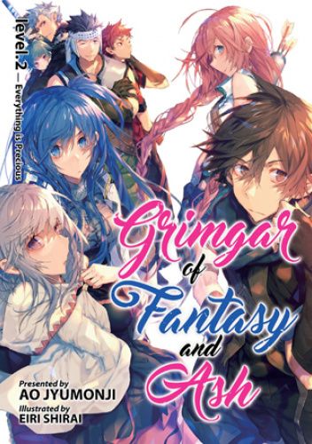 Okładki książek z cyklu Grimgar of Fantasy and Ash (light novel)