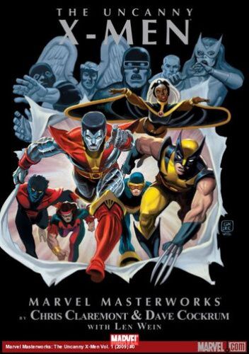 Okładki książek z cyklu Marvel Masterworks: The Uncanny X-Men