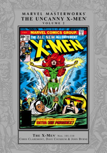 Okładki książek z cyklu Marvel Masterworks: The Uncanny X-Men