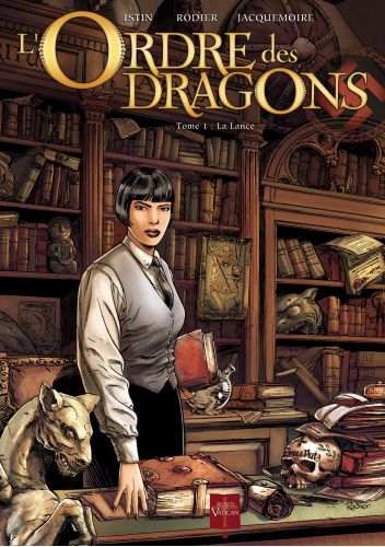 Okładki książek z cyklu L'Ordre des Dragons