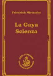 Okładka książki La gaya scienza Friedrich Nietzsche
