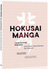 Okładka książki Hokusai Manga i inne wzorniki Hokusai praca zbiorowa