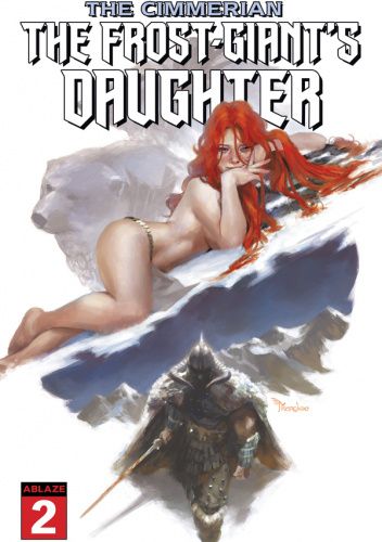 Okładki książek z cyklu The Cimmerian: The Frost-Giant's Daughter