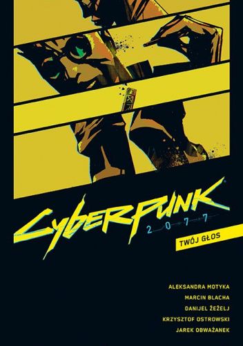 Okładki książek z serii Cyberpunk 2077