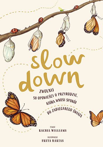 Okładki książek z serii Slow Down