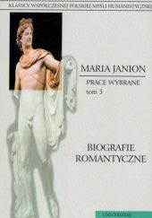 Okładka książki Biografie romantyczne Maria Janion