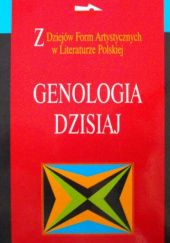 Okładka książki Genologia dzisiaj
