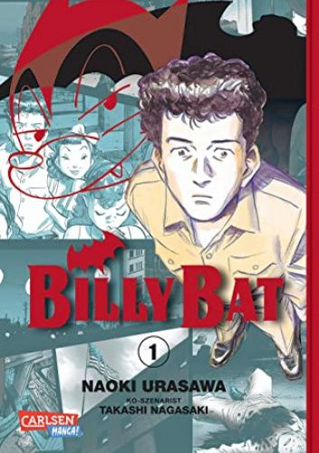 Okładki książek z cyklu Billy Bat