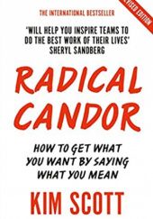 Okładka książki Radical Candor: How to Get What You Want by Saying What You Mean Kim Scott