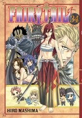 Okładka książki Fairy Tail tom 34 Hiro Mashima