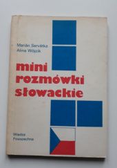 Okładka książki Mini rozmówki słowackie Marián Servátka, Alina Wójcik